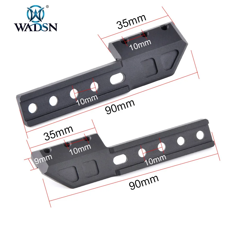WADSN Adaptador ModButton Picatinny para SureFire M600/M300 - imagen 5