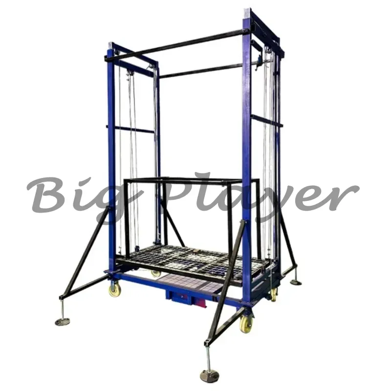 

Electric Lifting Scaffolding Mobile Telescopic New Upgraded Home Machine Upgrade New Convenient Indoor Unit