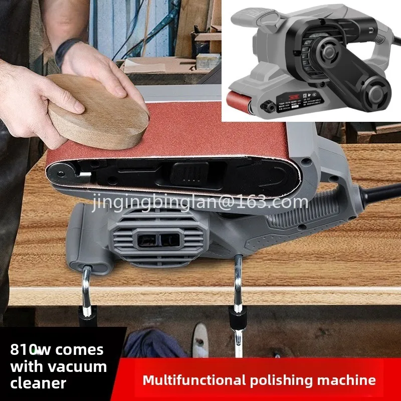 Factory Price Belt Grinder Portable Household Flip Top Woodworking Grinder