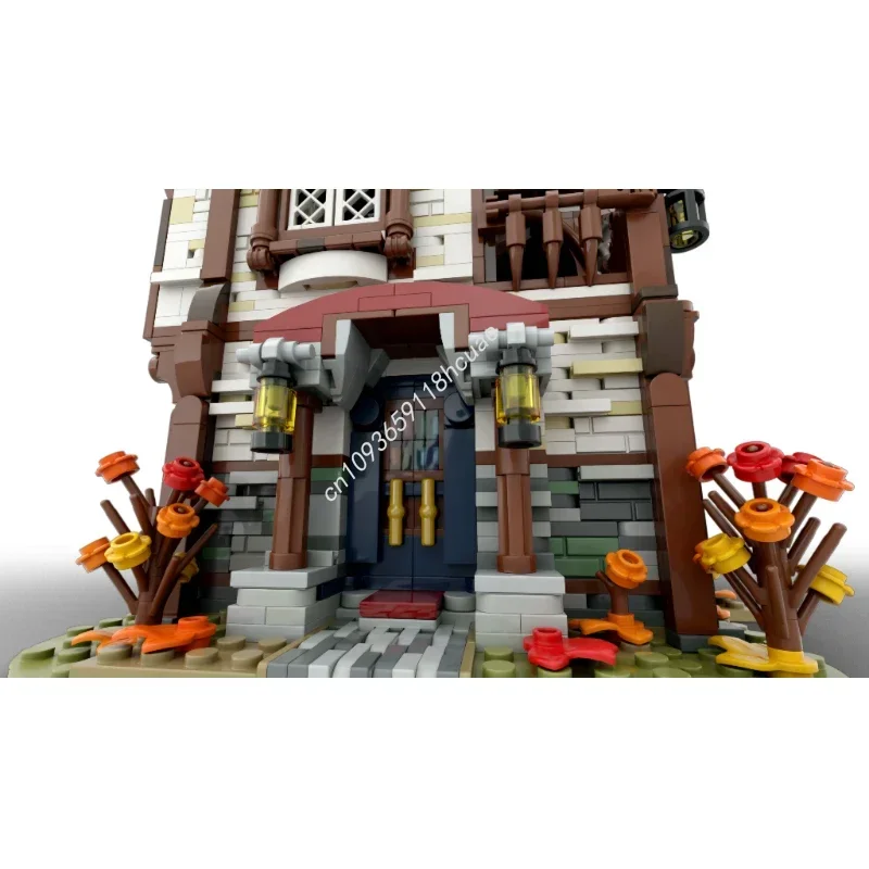 3767pcs MOC Andwraith's BAKERY Castle Building Blocks Festival Gift Challenging DIY Assembly Model For Advanced Builders Parent
