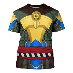 2024 New Mortal Kombat 3D Print T-shirt Cosplay Men Women Fashion Short Sleeve T Shirt Casual Cool Boys Girl Fun Game Streetwear
