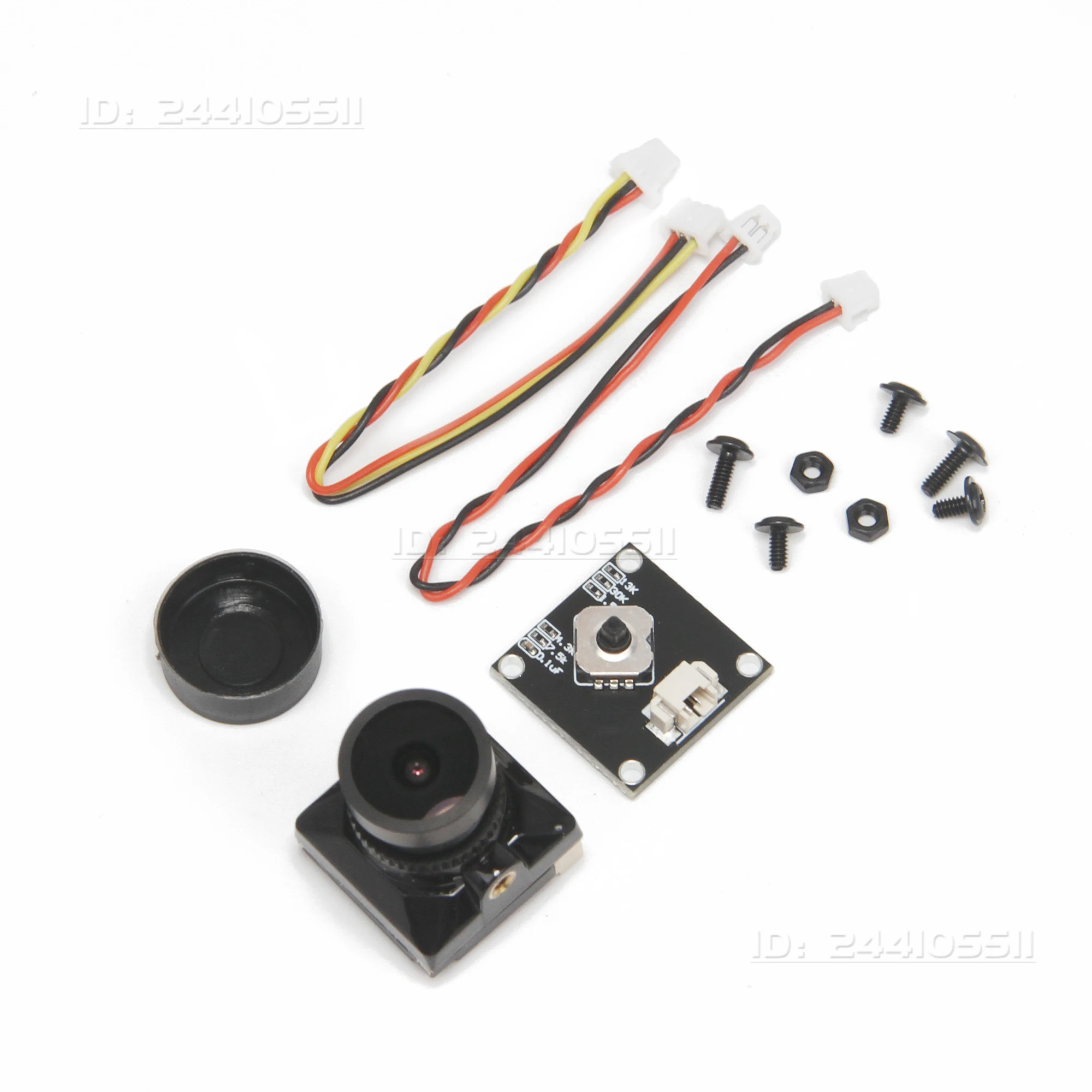 NEEBRC 1800TVL FPV Mini Camera 165° 1/8'' Starlight Sensor 5-40V 16:9/4:3 PAL/NTSC for RC Freestyle Racing Drone Upgrade Part