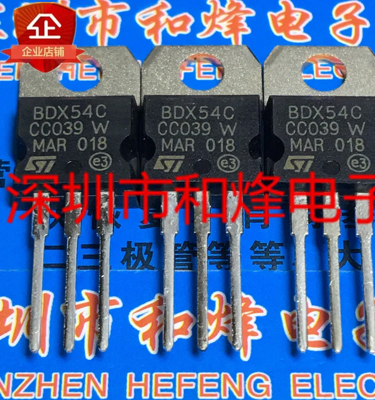 10Pcs Bdx54C To-220…