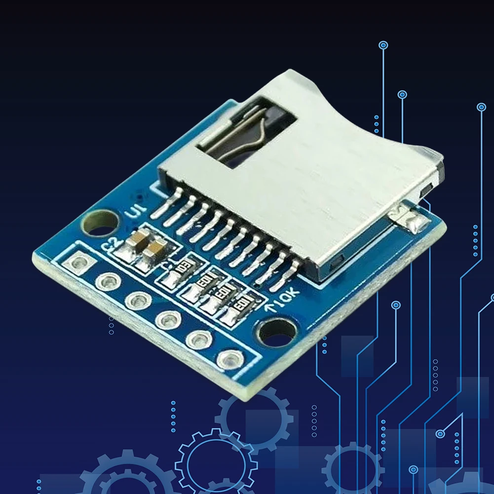 Micro SD Expansion Module for Arduino 5V 3.3V Memory Shield with SPI Interface for TF Card Storage Solutions