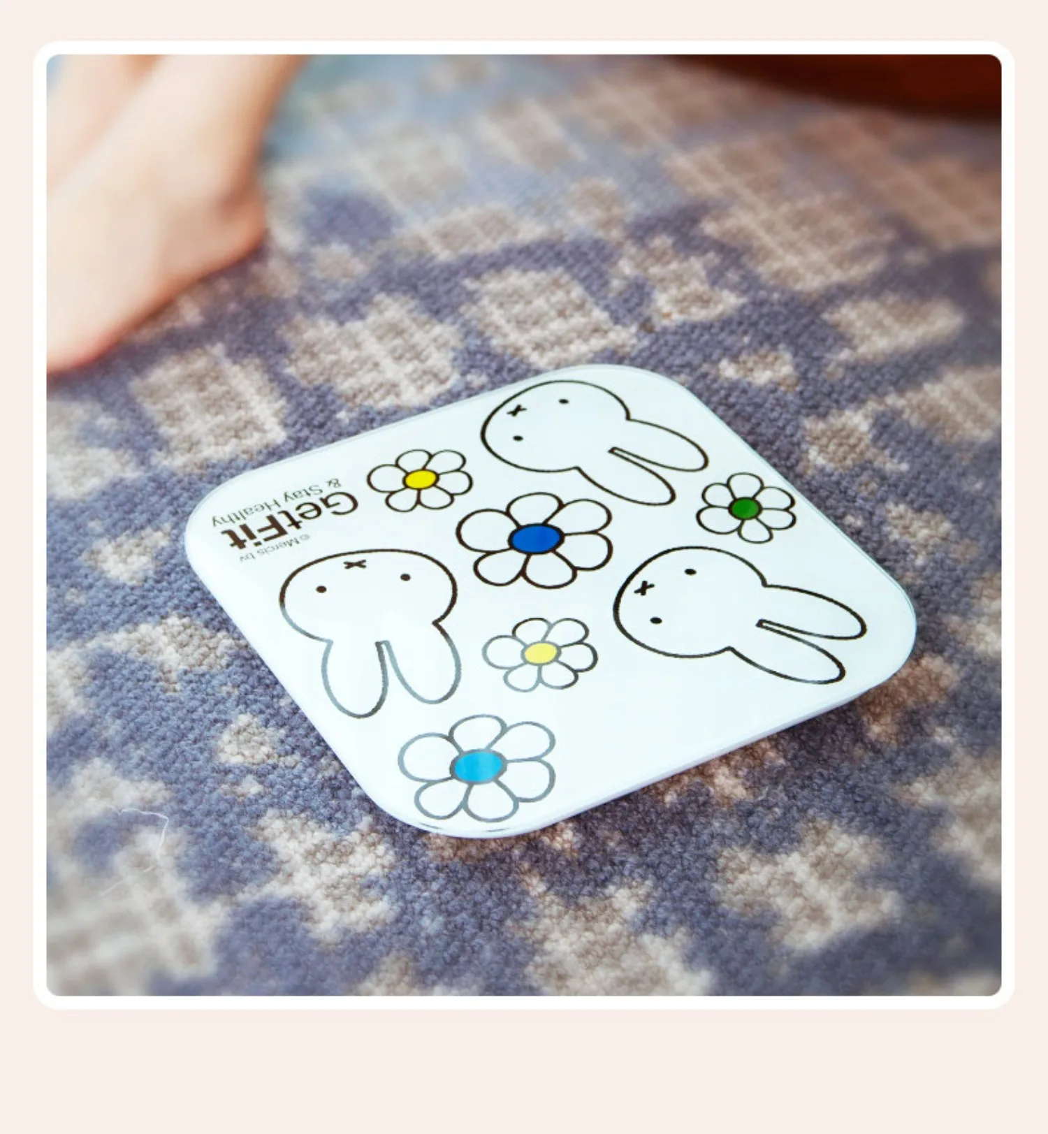Cute Miffy Smart Digital Weight Scale High Precision Body Weight Measuring Instrument Household Scale For Fitness Weight Loss