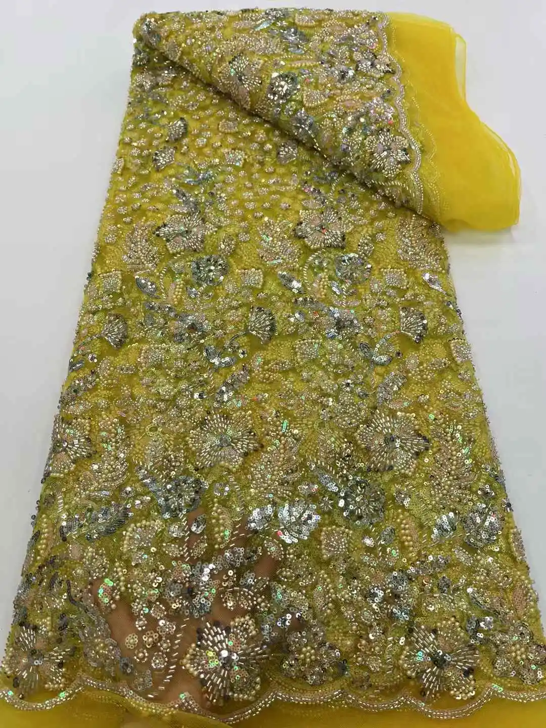 الفرنسية تول الخرز أقمشة الدانتيل الأفريقي أقمشة الدانتيل النيجيري التطريز أقمشة الدانتيل لخياطة الزفاف