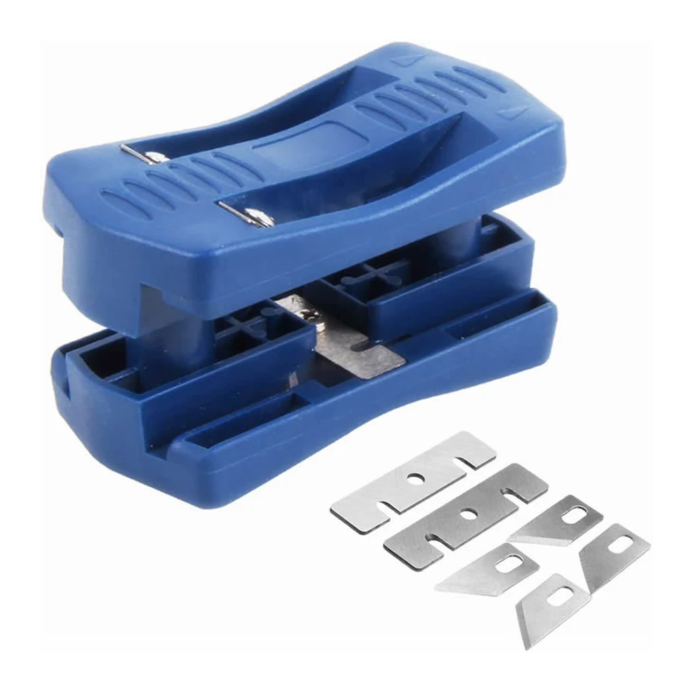 Double Edge Trimmer Side Banding Machine Wood Head Tail Trimming for Plastic PVC Plywood Manual Woodworking Hand Tools