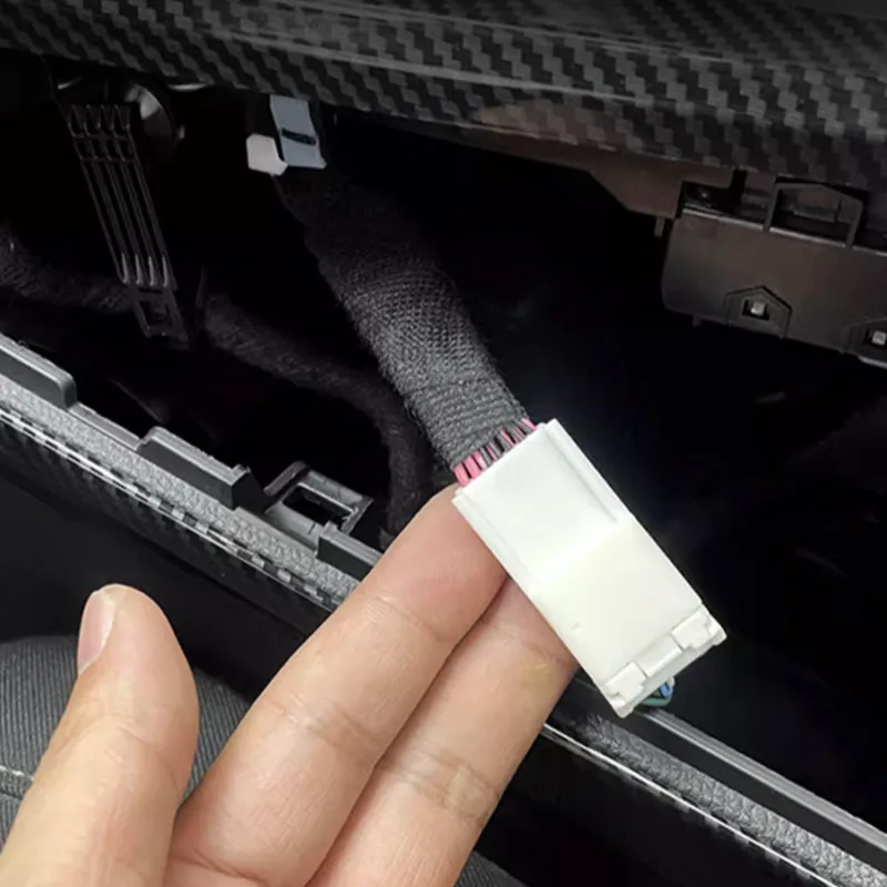 Vtear-Car Automatic Stop Start Sistema Do Motor, Controle De Dispositivo, Inteligente Cabo Do Sensor Plug, Cancelar Peças Do Adaptador para Toyota