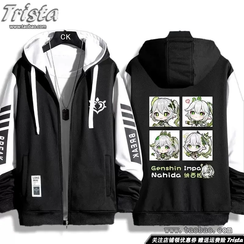 

Anime Game Genshin Impact 3d Print Hoodie Men Women Fashion Hoodies Kaedehara Raiden Shogun Shenhe Ayaka Yelan Coat Men Sweats
