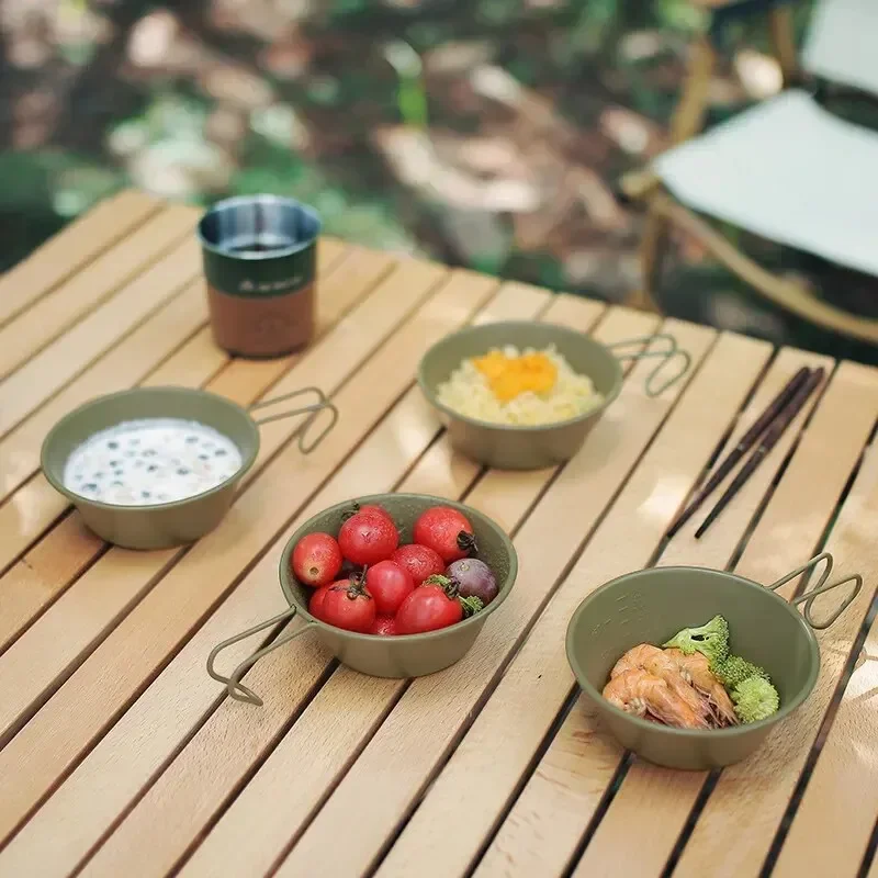 Kit de Utensílios de Cozinha 2026: Conjunto de Panelas de Alumínio para Acampamento, Chaleira, Panela e Frigideira para Viagem, Caminhada, Piquenique e Pesca
