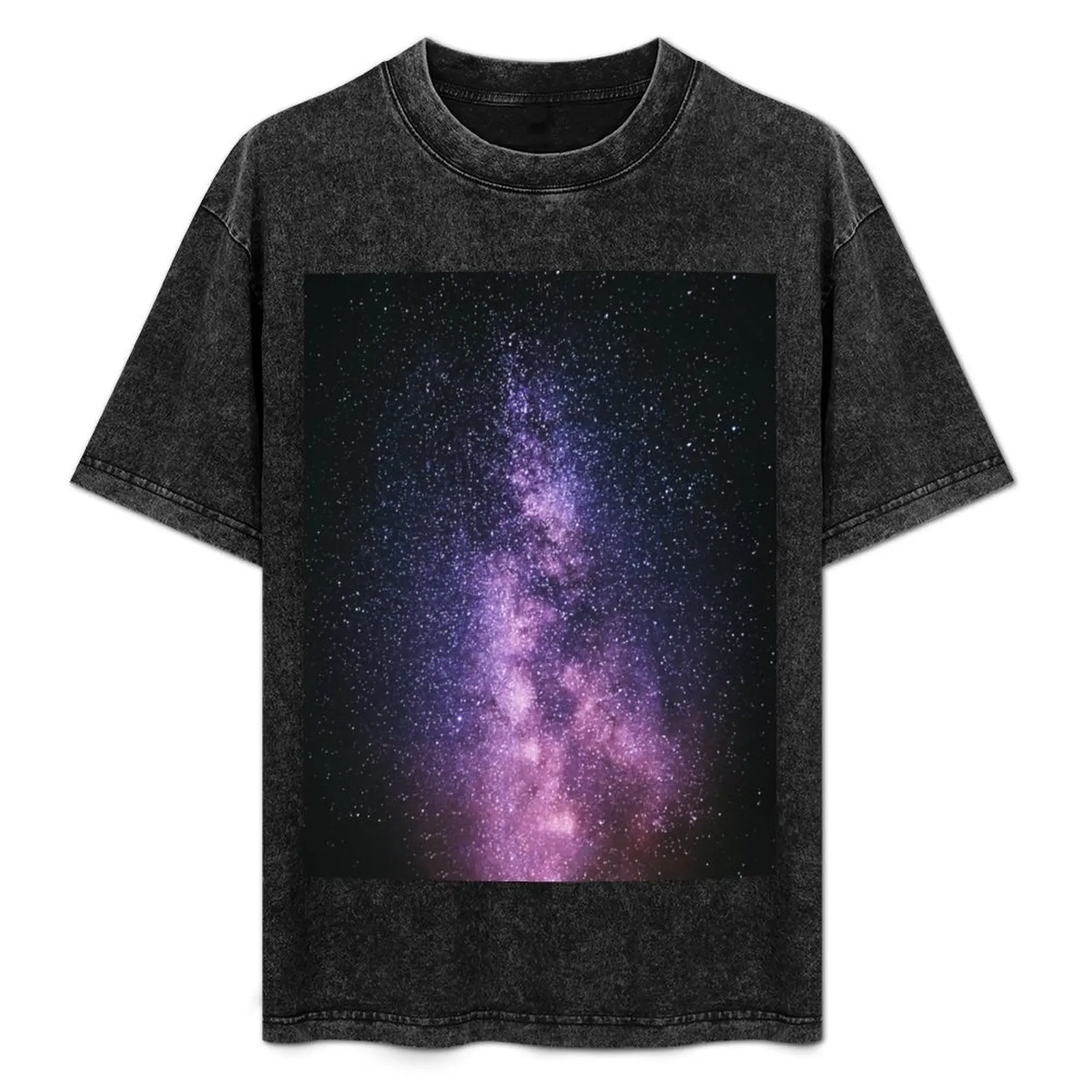 

Milky way galaxy T-Shirt Stylish Graphic Short Sleeve Top