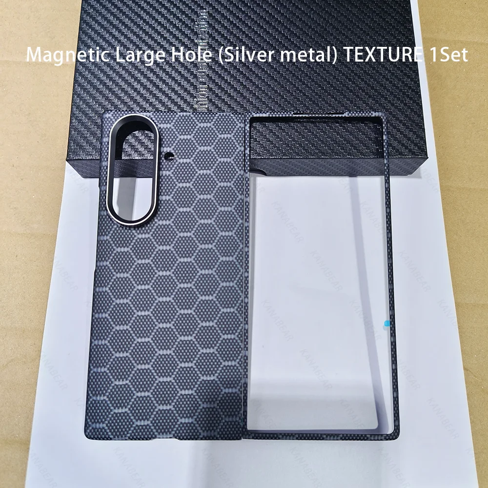

Магнитный арамидный карбоновый чехол для Samsung Galaxy Z Fold 7, чехол из углеродного волокна для Magsafe для Galaxy Z Fold 7 Fold7, карбоновый чехол