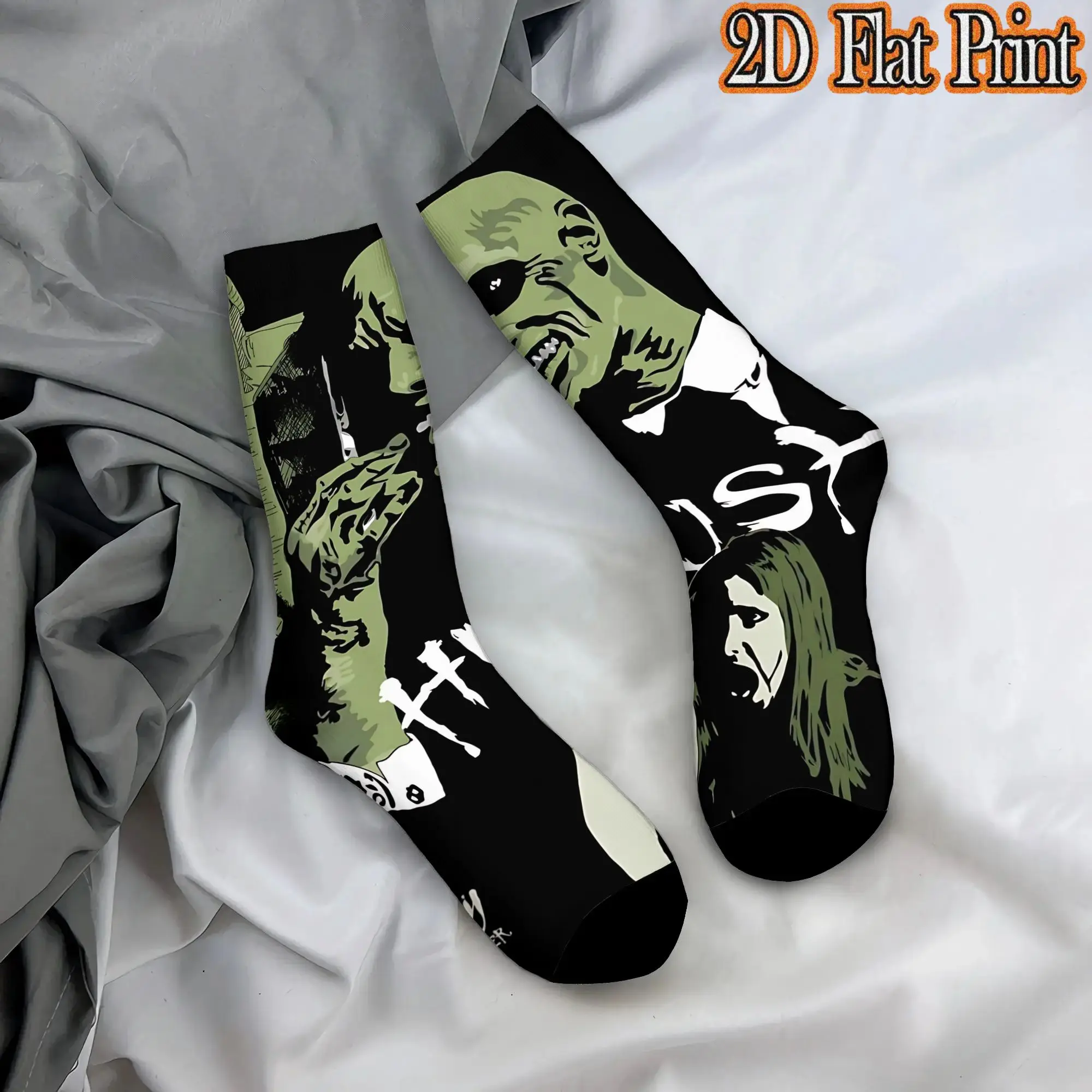 Vampire Slayer Buffy Trendy Men's  Compression Winter Socks Unisex Breathable Crew Sock Cycling Socks