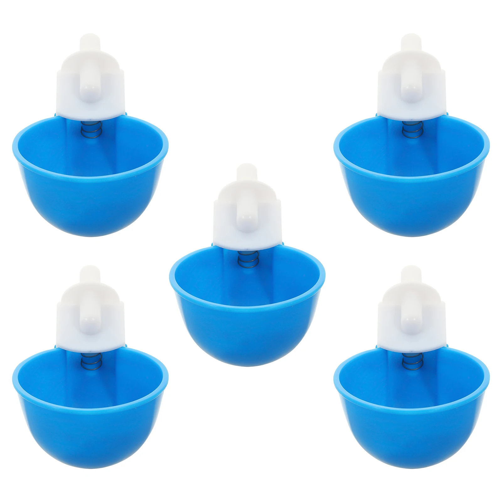 

5 Pcs Automatic Water Feeder Drinking Bowl Feeders for Chickens Bird Drinker Cup