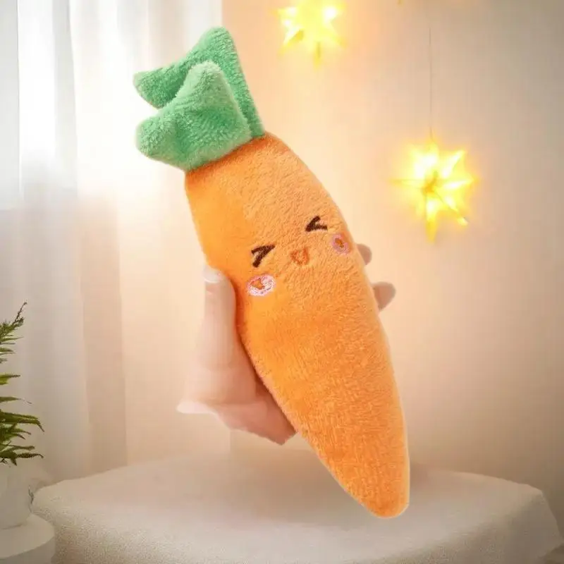 1/2개 아기 진정 장난감 플러시 과일 인형 유아용 안티 스타틀 수면 보조 홀딩 링 신생아 안심 장난감