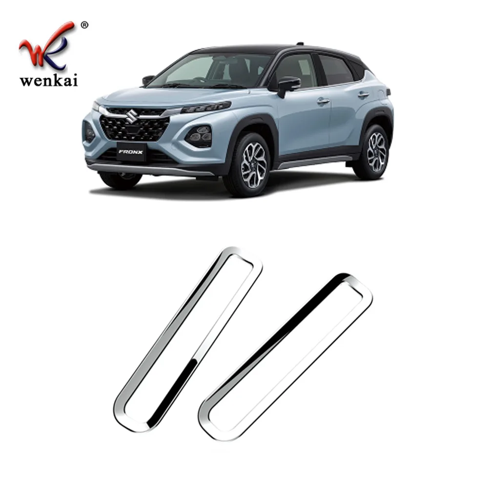 لسوزوكي فرونكس WDB3S WEB3S 2025 2026 ABS كروم عاكس خلفي للضباب غطاء المصباح إطار الحافة مقبلات التصميم