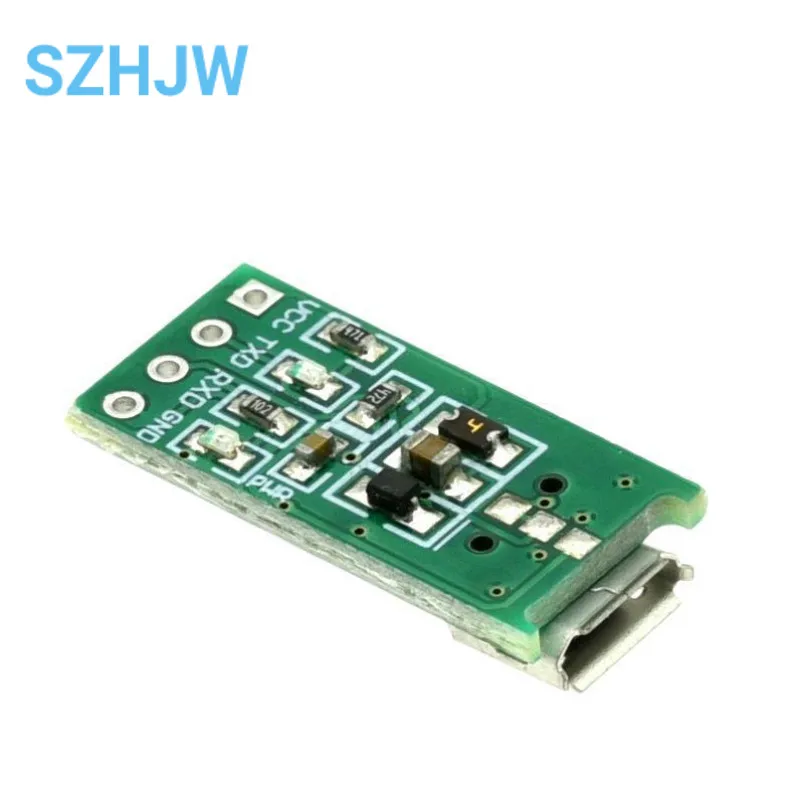 CH340C Micro USB To TTL Serial Port ISP Download Module 5V/3.3V 500ma Replace CP2102 CH340G CH340T For STM32 51 With DuPont Line