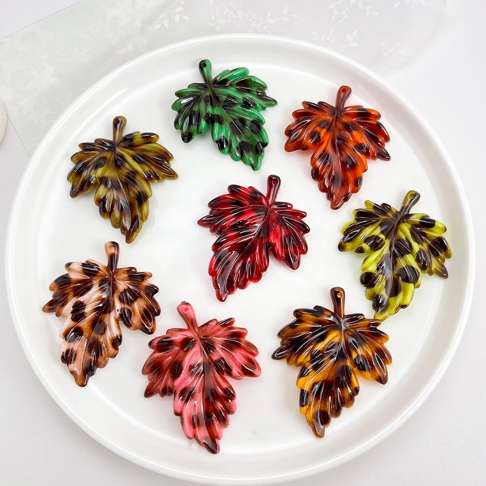 

Сердечный дизайн 140 шт. 38*48 мм DIY акриловые подвески/эффект краски/ручная работа/форма листа/кулон для сумки/ювелирные аксессуары # 19522