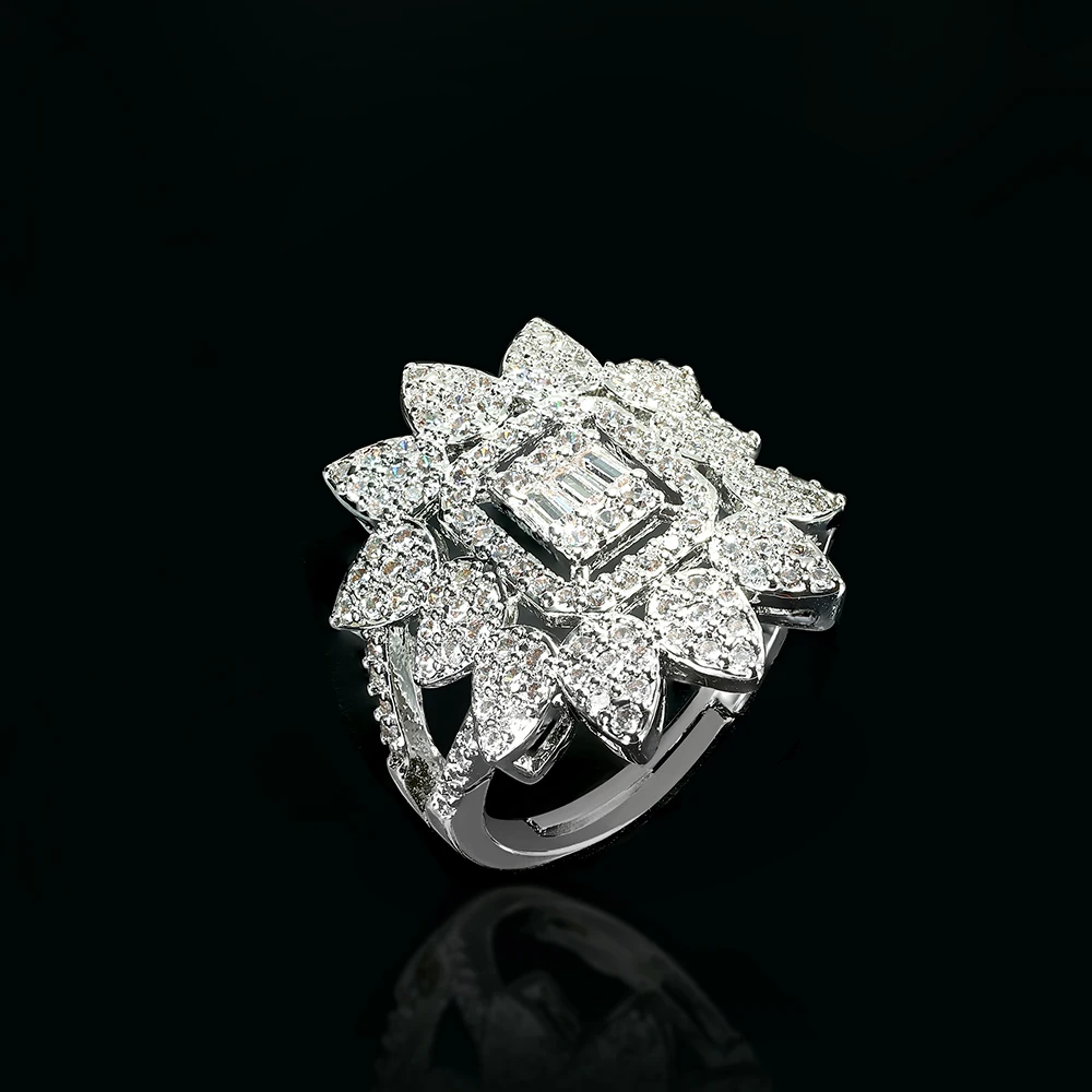 

Роскошные комплекты свадебных украшений в Дубае, Нигерии, кисточка с цирконием, 4 шт., свадебное ожерелье, браслет, серьги, кольцо, полный комплект