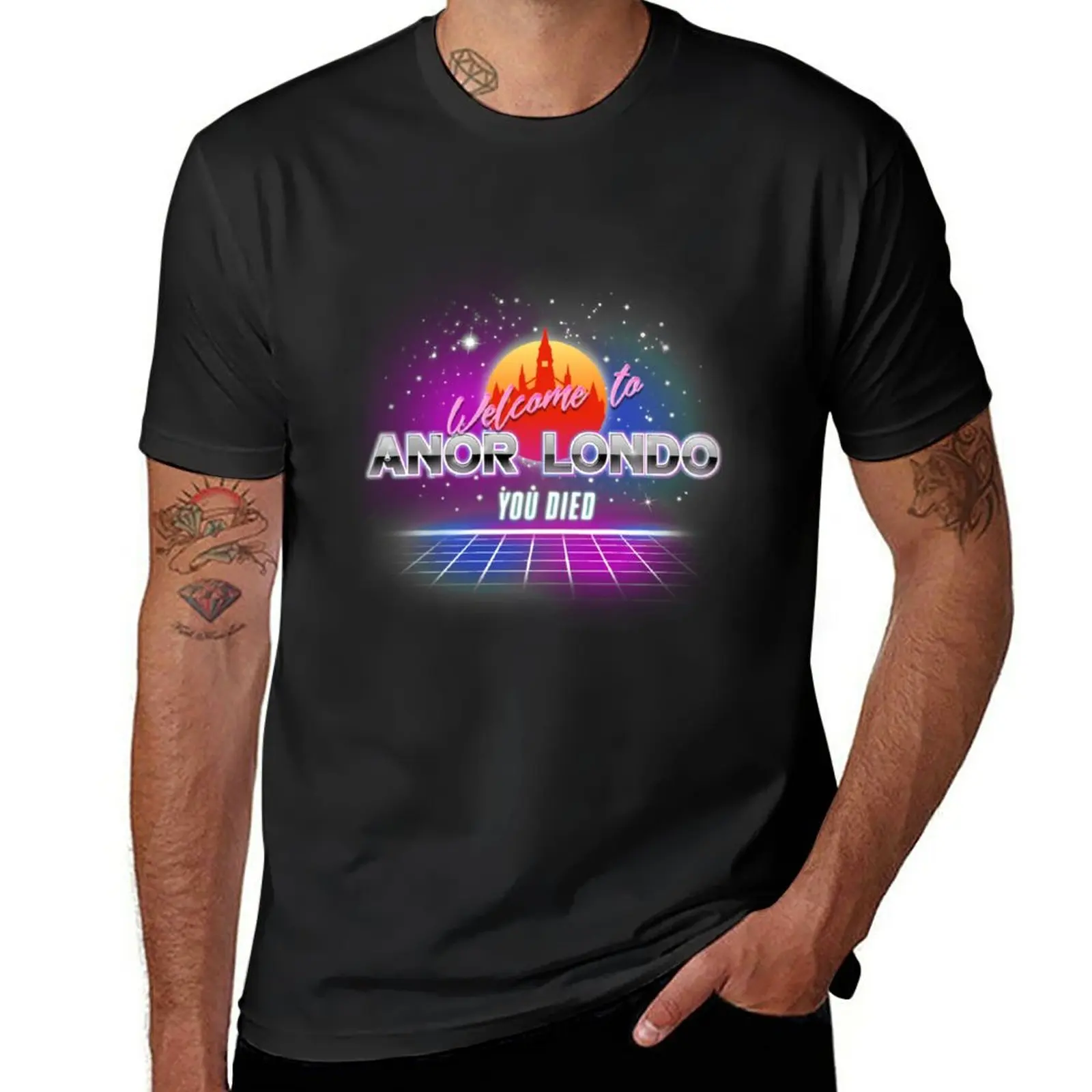 New Anor Londo Vice T-Shirt boys t shirts t-shirts man custom t shirt hippie clothes oversized t shirt men