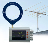 TEF6686 All Band Radio Receiver 3.2inch LCD Handheld Radio LW/MW/SW/FM/AM with Antenna Built-In Speaker 3000mAh Battery