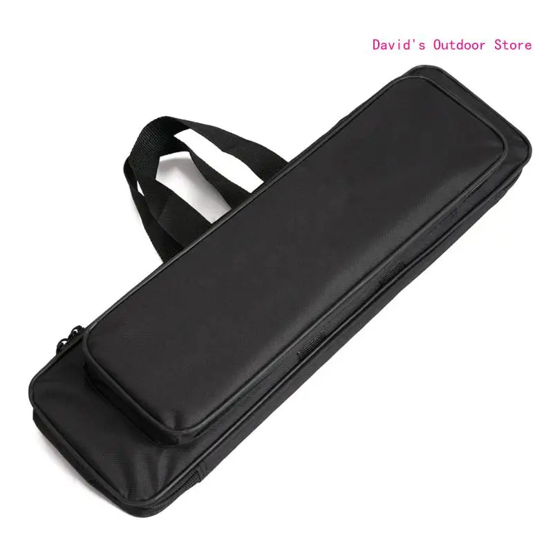 

Fishing Rod and Reel Carrying Case Bag Portable Oxford Cloth Fishing Tackle Bag X3UA