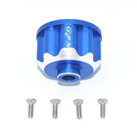 GPM Aluminum Differential Case Fit Front Center Rear for Traxxas 1/10 Maxx Monster Truck-89076