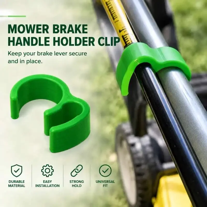 Lawn Mower Brake Lever Holder Clip Universal Handbrake Lock Control Handle Fixing Bracket Machine Parts