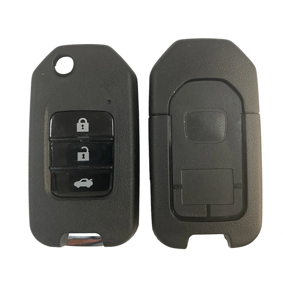 ที่ดีที่สุด KEY อุปกรณ์เสริมรถยนต์ Flip Remote Key Shell สำหรับ Honda FIT XRV VEZEL CITY JAZZ CIVIC HRV กุญแจแบบพับ Fob 2/3ปุ่ม