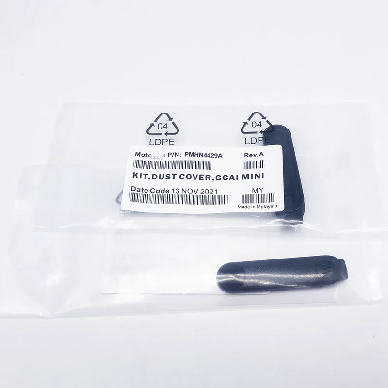 Auricolare Auricolare Copertura laterale antipolvere per Motorola Walkie Talkie R7 R7A R2 PMHN4429A Radio bidirezionale