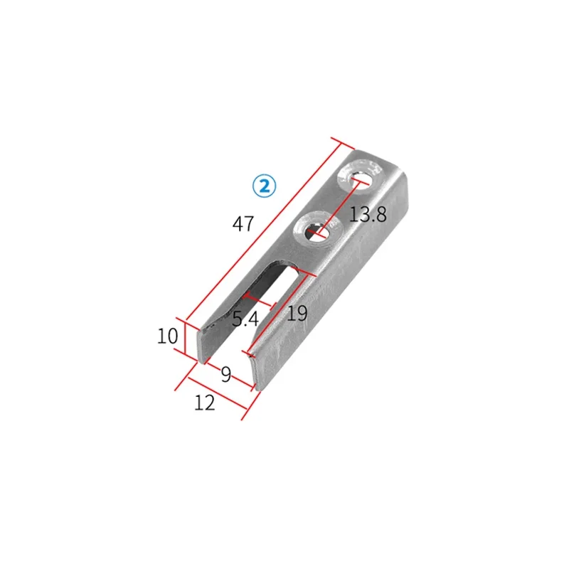 

Lock body baffle plate door lock piece indoor lock body iron piece stainless steel baffle lock door guide piece