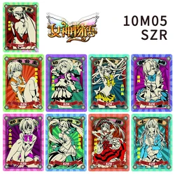 Goddess Story 10M05 Szr - Retro Poster Card Anime Characters Misaka Mikoto Tokisaki Kurumi Miku Tsukino Usagi Collectible Cards