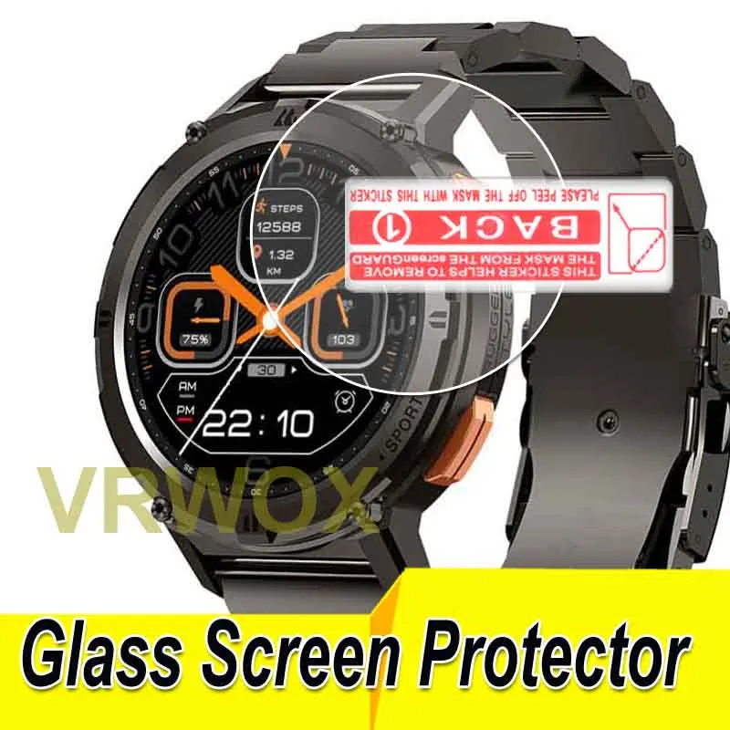 

2PCS/3PCS Glass Screen Protector For TANK T2 Watch,2.5D Rounded Edges 9H