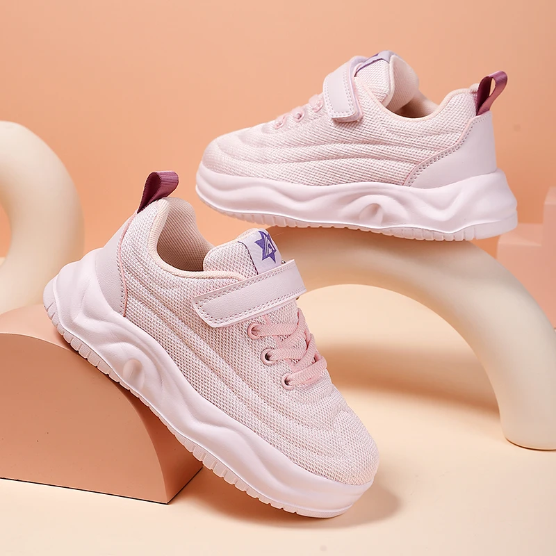 

Лидер продаж, удобные детские кроссовки, многофункциональные простые кроссовки на толстой подошве, противоскользящая износостойкая детская повседневная обувь