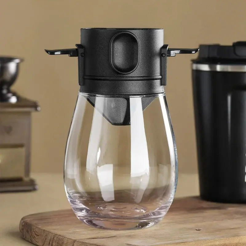 

Coffee Filter Portable Stainless Steel Coffee Tea Funnel Reusable Tea Infuser Coffee Dripper Drip Office Outdoor Travel