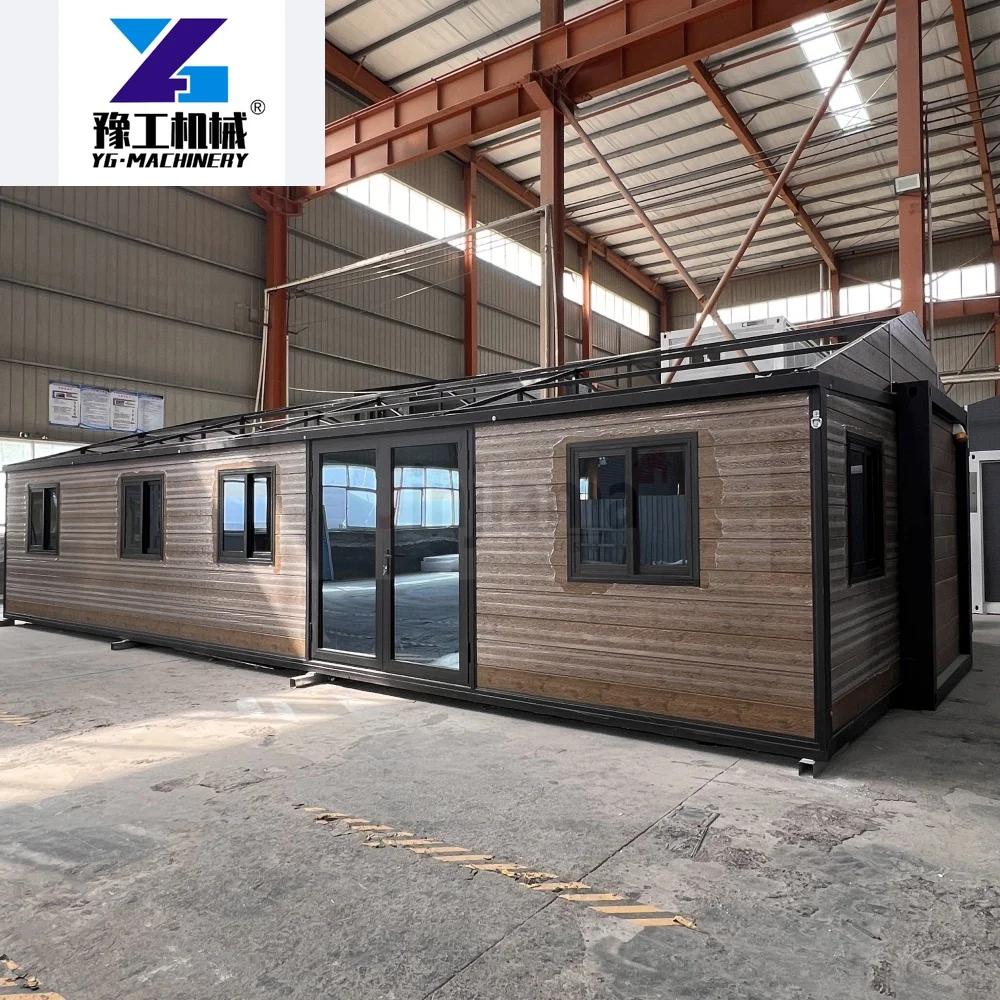 Customized 40ft Expandable Container House Prefabricated Portable Foldable House For Hotel Use
