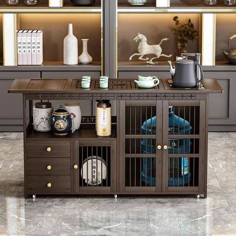 Mobile, tavolino da tè, tavolino da tè, bollitore, integrato, domestico, balcone