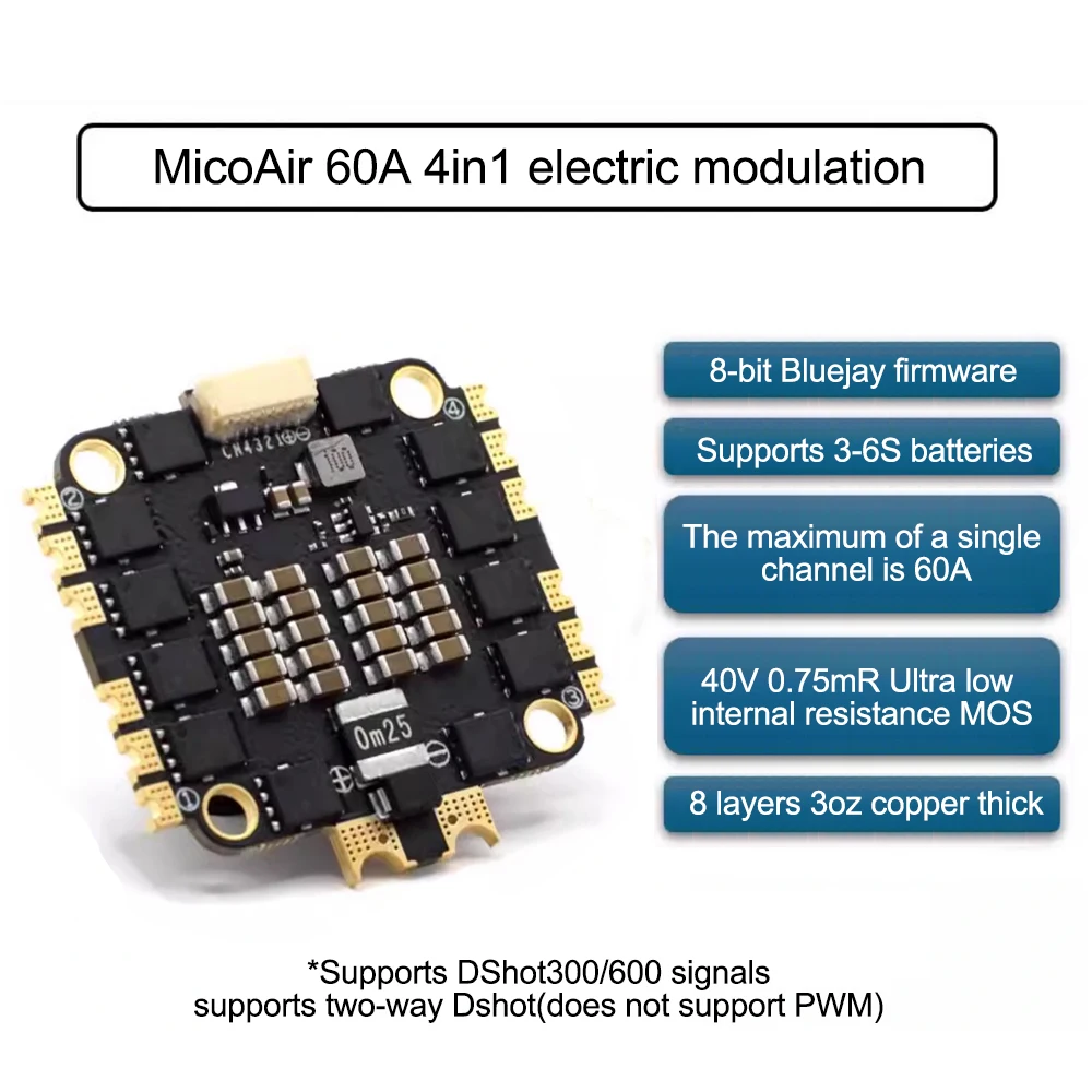 MicoAir 743 V2 Flight Controller Dual IMU