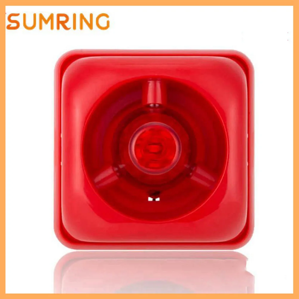 PL Warehouse Delivery ABS Security Alarm DC24V Strobe For Siren Alarm Horn Strobe With 88dB High Volume