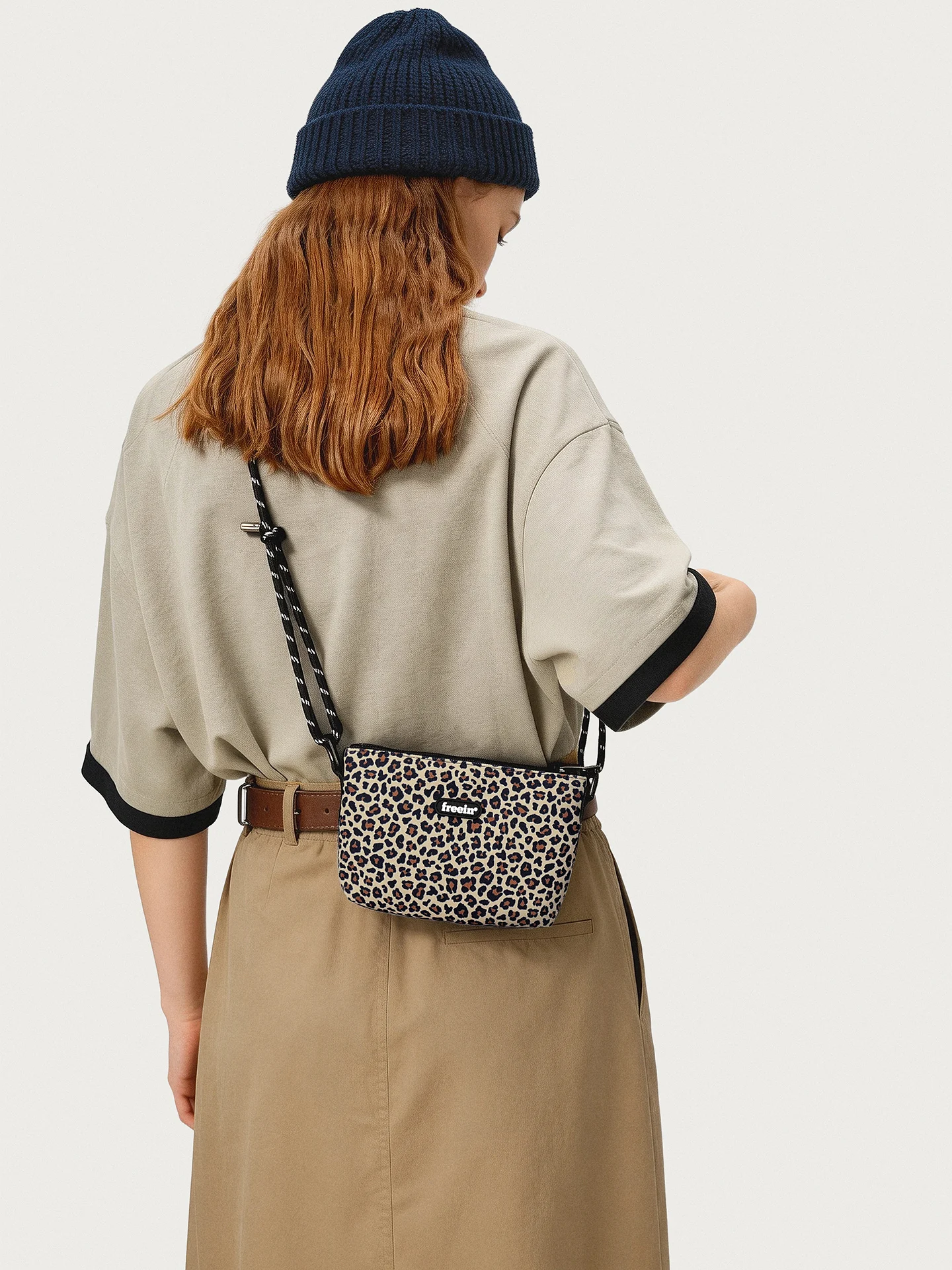 Freein Leopard Print  Crossbody Bag Lightweight Sporty Women's Fashion Brand Casual Summer Shoulder Bag Mobile Phone Case - view 5