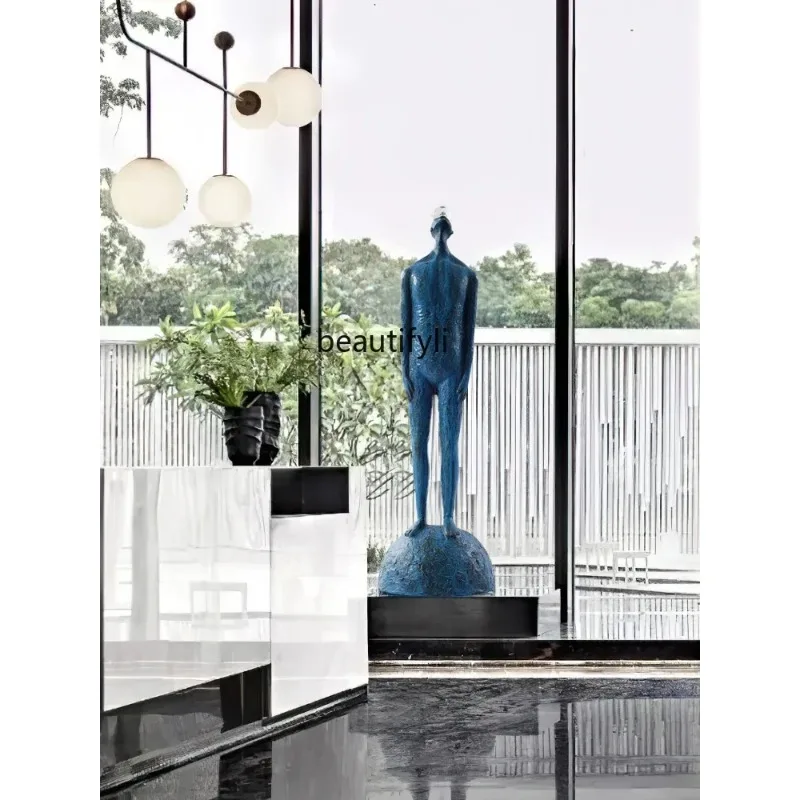 

A176 Modern Light Luxury Characters Sculpture Crafts Sales Office Hotel Lobby Club Art Decoration