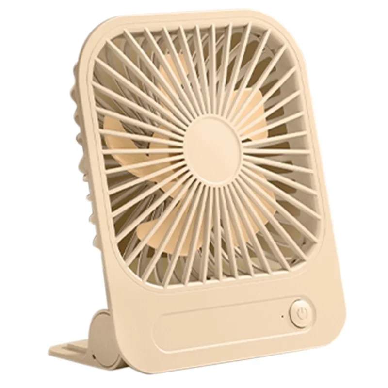 

180° Adjustable Portable Fans Magnetic Thin USB Rechargeable Air Cooling Fan 4-Speed For Home Office Study