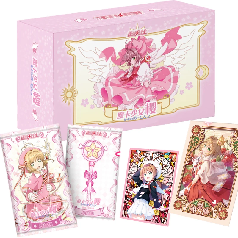 

Cardcaptor Sakura Cards Pretty Girl Anime Character Card Rare Set Cardcaptor Sakura Cards Deluxe Edition Anime Prop Funny Gifts