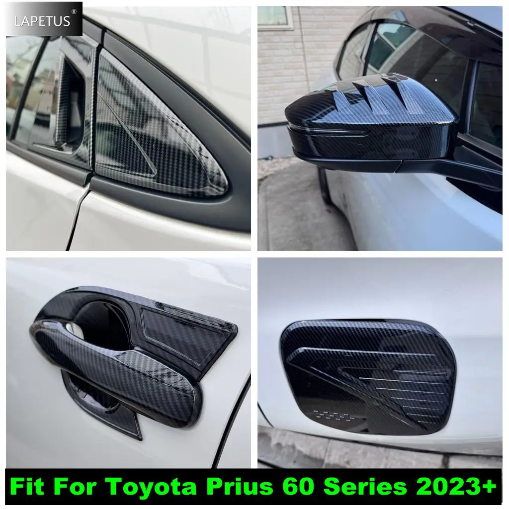 

Shutter Louver / Door Handle Bowl / Rearview Mirror / Fuel Tank Cover Trim Accessories For Toyota Prius 60 Series 2023 2024 2025