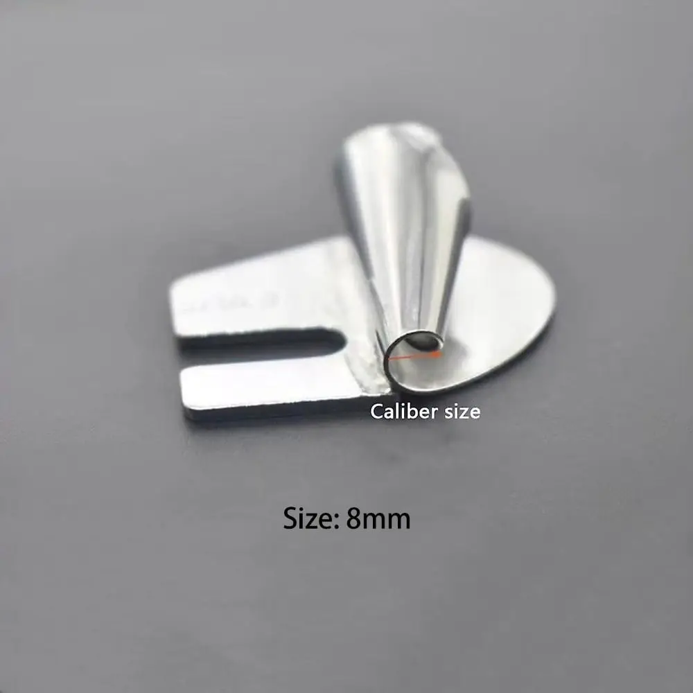 2PCS 3mm-10mm Sewing Rolled Hemmer Foot Stainless Steel Durable Sewing Machine Presser Foot DIY Crafts Sewing Accessories