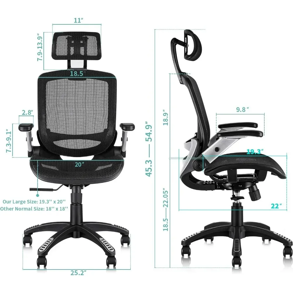 Xmsj Game Chair spezielle Lordos stütze und Pu-Räder Computers essel Schreibtischs tuhl mit hoher Rückenlehne-verstellbare Kopfstütze mit Klapp verschluss