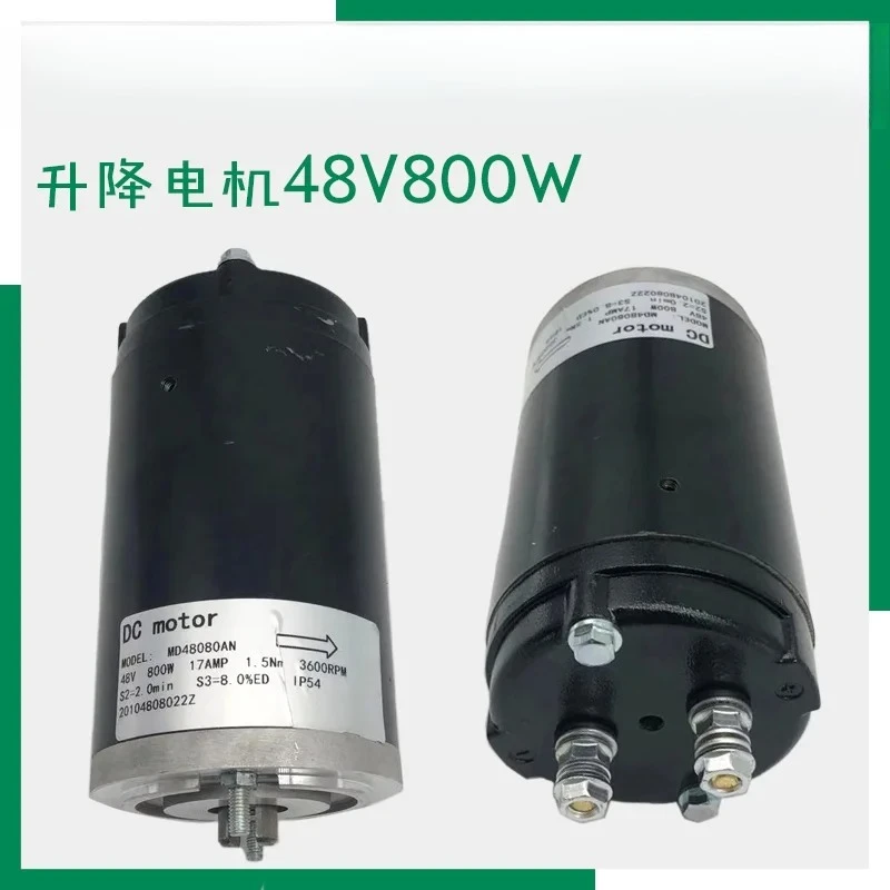 48V 0.8KW Lift Motor Hydraulic Motor For Noblelift Hangcha 2Ton Electric Pallet Truck Spare Parts
