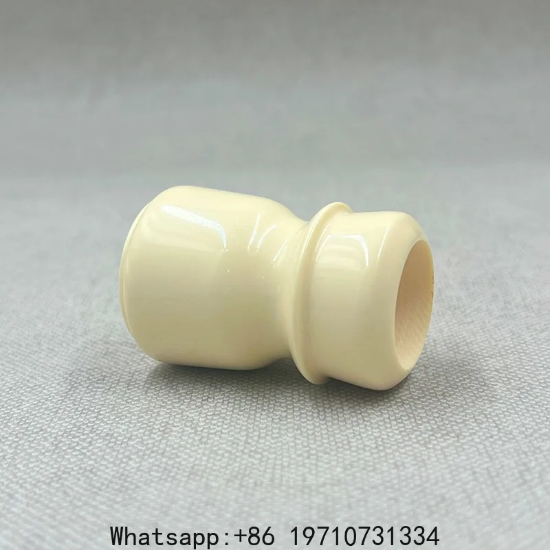 Cloud Creamy Resin Handle Shaving Brush Handle Handmade Men's Beard Wet Shave