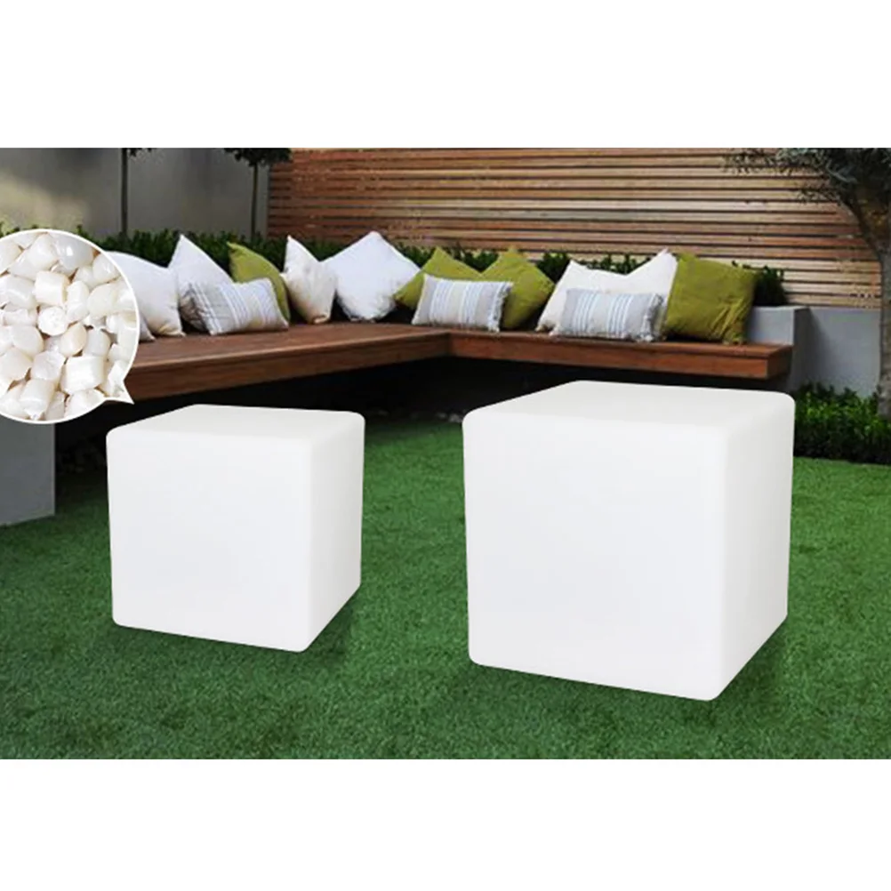 

Foldable Cube LED Lamp 16 Colors 4 Modes Remote Control Waterproof PE Material Outdoor Indoor Lighting Stool Small Night Light