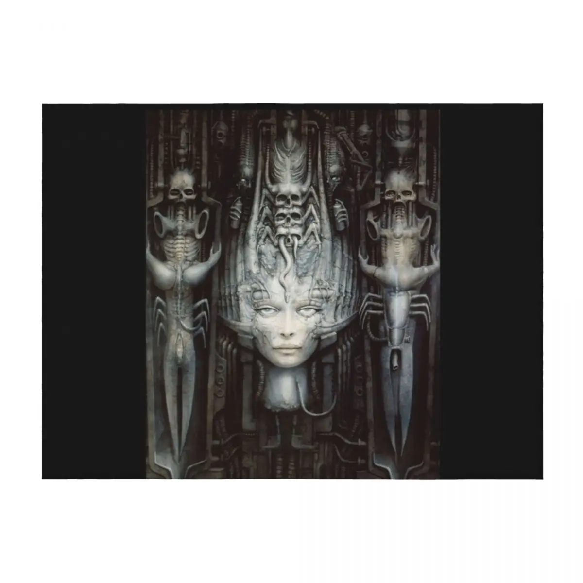 H.R Giger - Li 1 - Art Classic Throw Blanket Sofas manga Blankets For Sofas Blankets
